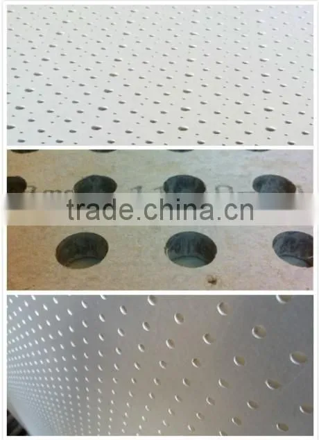 CNC machine for perforating gypsum board,MDF board,ceiling board