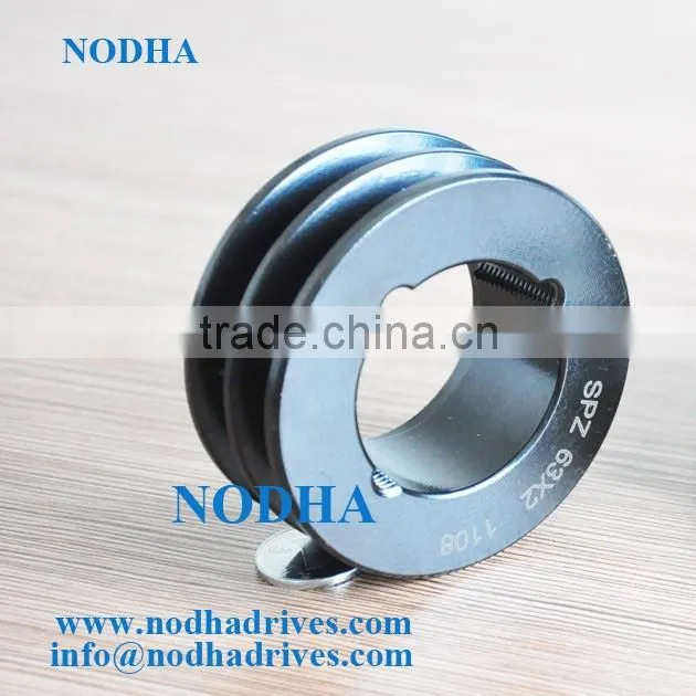 V belt sheave with bushing