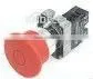 40mm waterproof red mushroom push on push off switch ,grade A ,silver contact LA167-B2-BT,B2-BX