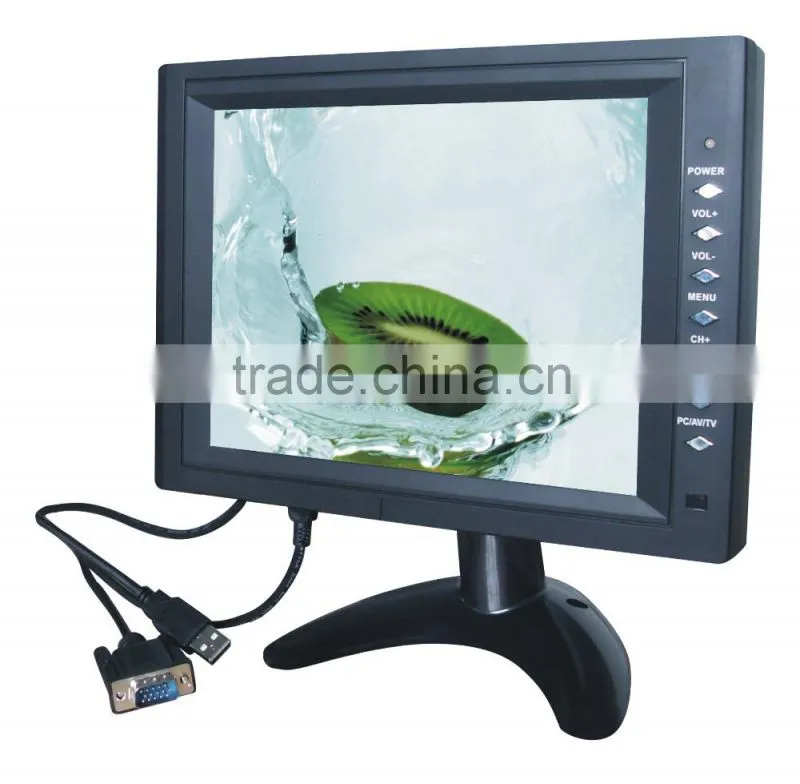 Special computer monitor 8 inch tft lcd color tv monitor