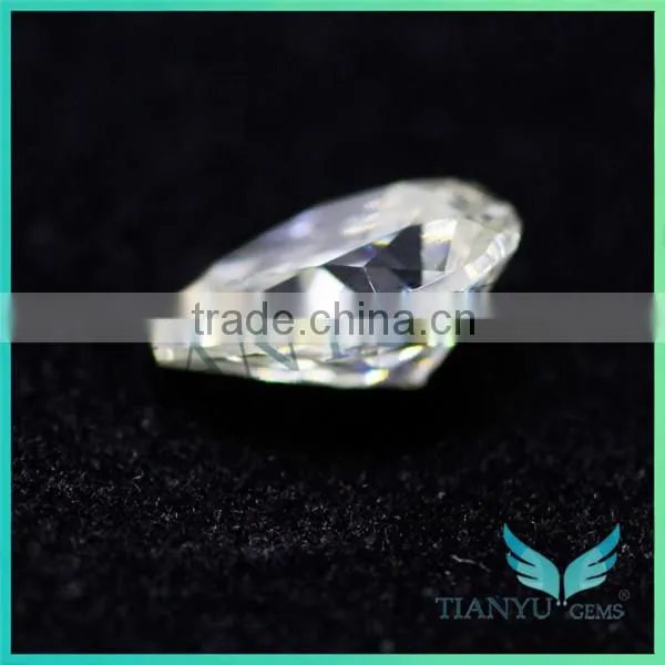 Lowest price Manufacturer Lab created moissanite diamond EFcolor pear diamond