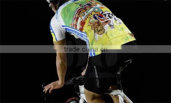 Lance Sobike 2013 Summer Sublimation short Sleeve Cycling gear jersey