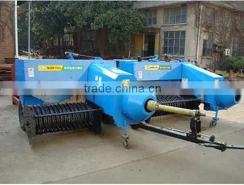 Waste Recycling Rice Straw Square Baling Hay