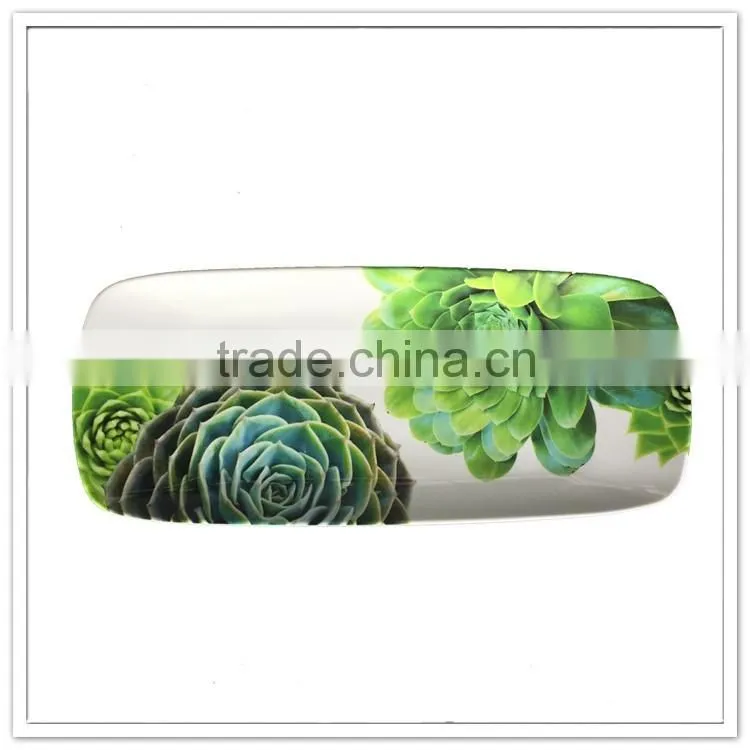 New arrival custom printed dessert serving tray