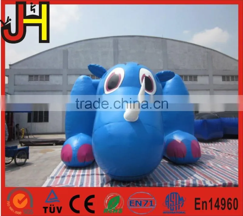 Hot sale inflatable rhino combo, inflatable bouncer slide, inflatable bounce castle
