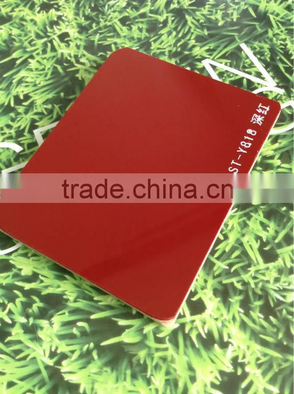 Red color LCT Board for kitchen cabinet ,furniture