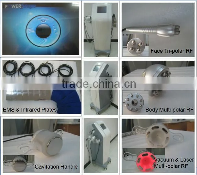 5 in 1 ultrasonic cavitation for beauty salon use
