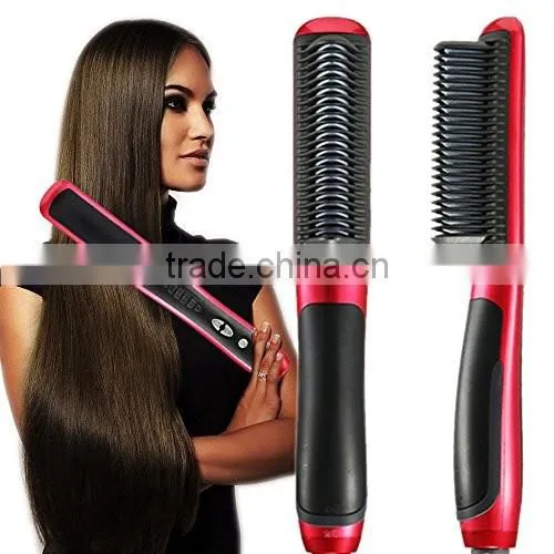 Negative Iron Electric 3 In 1 Mutil Function Hair Straightener And Curler