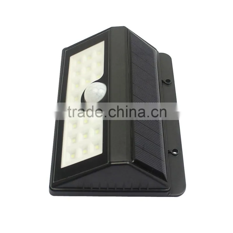 3.2W Solar motion Light Wall Mounted PIR Motion Sensor /Garden Yard Street Solar Lights