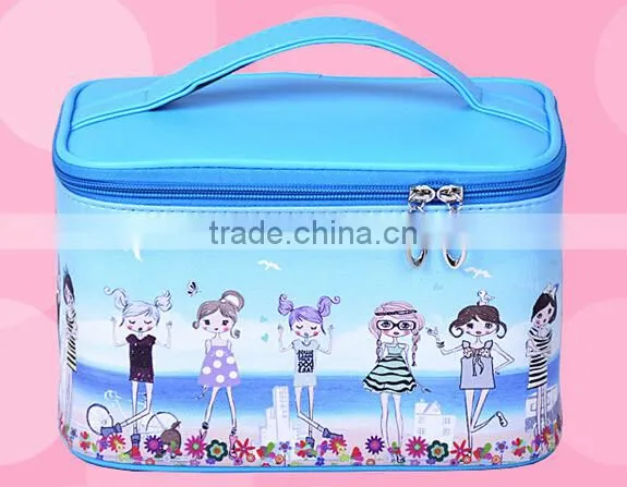 Good quality colorful cosmetic bag for lady