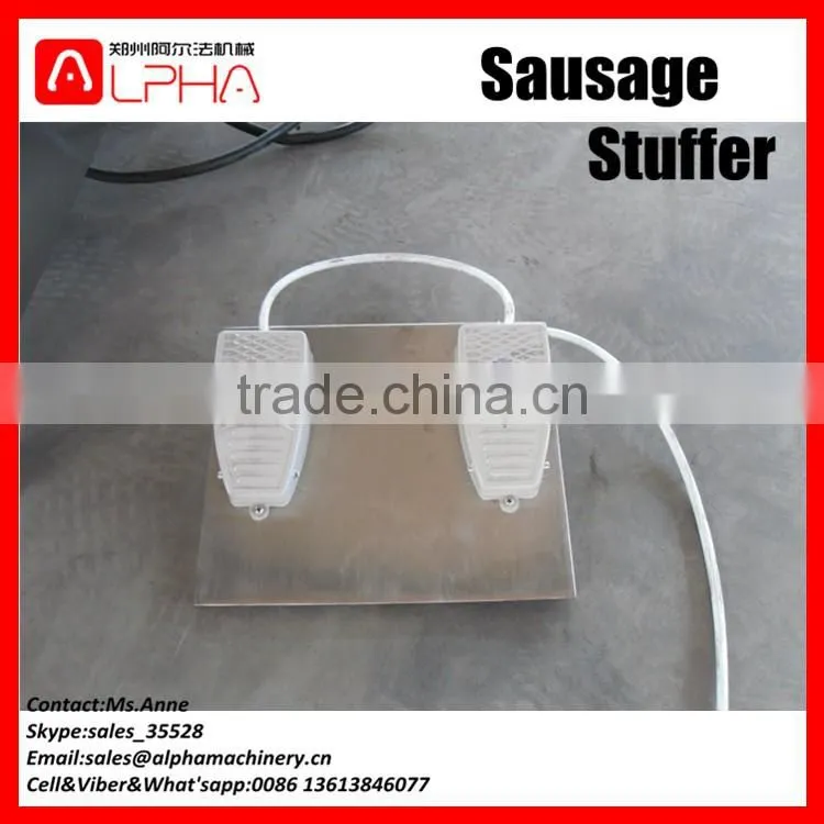 High quality!Sausage making machine/sausage stuffing machine/hydraulic sausage stuffer