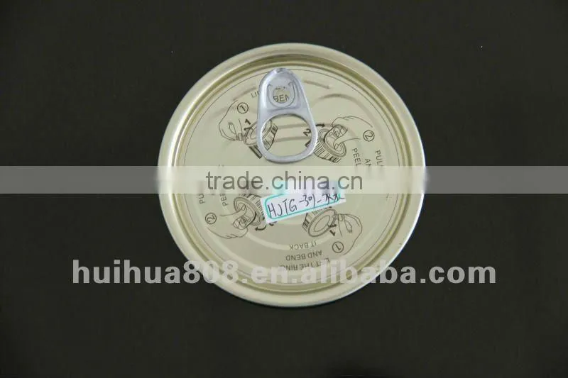 Aluminum easy open lids