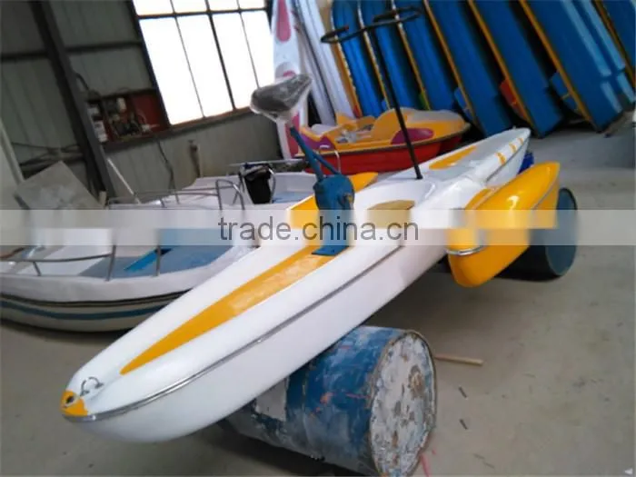 Double seat 2 person FRP bike water