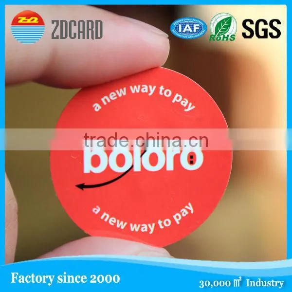 Customized logo passive nfc rfid tag