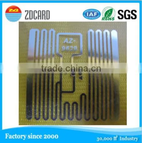 Customized size passive rfid smart label UHF rfid inlay