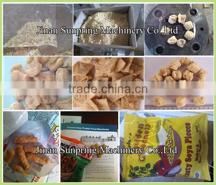 500kg/h Extruded Soya Bean Protein Machine