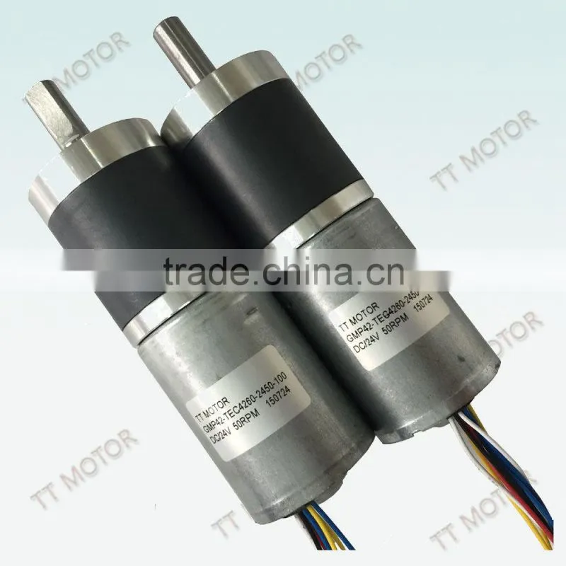 42 brushless motor and planetary gearbox
