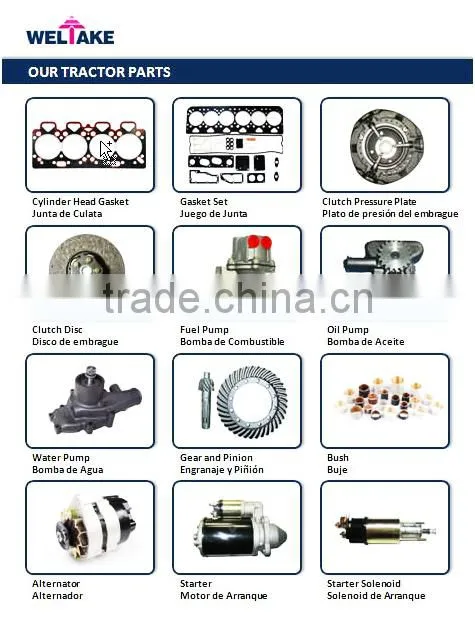 Massey Ferguson Tractor Parts Crankshaft For MF135 203 205 ZZ90148