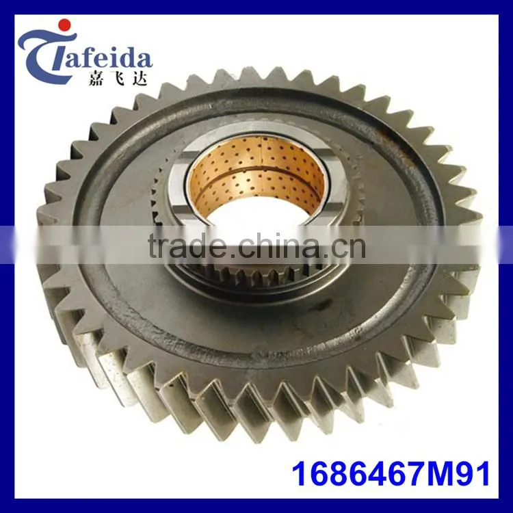 Tractor Gear for Massey Ferguson,MF Agricultural Tractor Parts,Transmission Components,1686467M91,42T/44T, 1st Transmission Gear