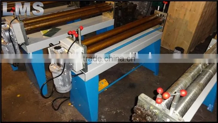 LMS W11 hydraulic metal sheet 3 roller bending machine