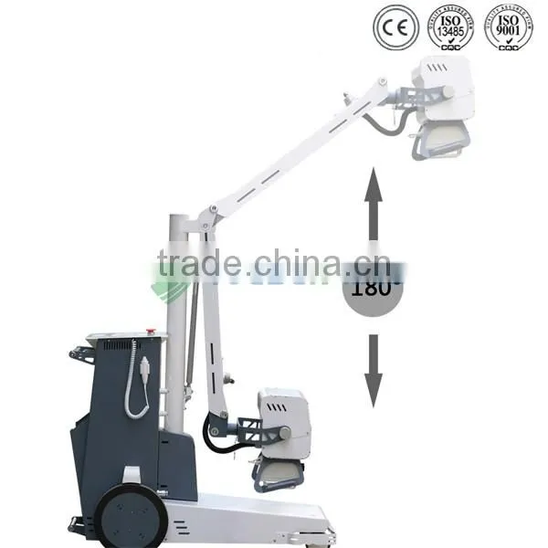 sturdy durable and flexible 3.5kw high frequency radiography mobile xray unit