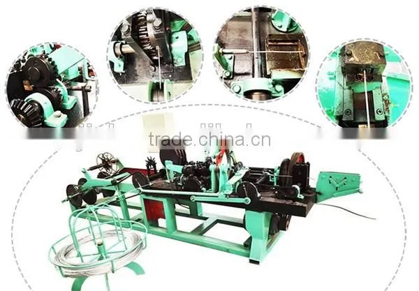 single barbed wire machine