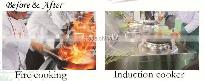 commercial stainless frying stove Induction cookerstove