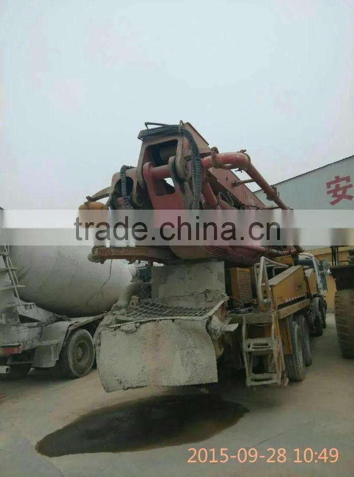 Used Small Truck Concrete Boom Pump/Concrete Boom Pump