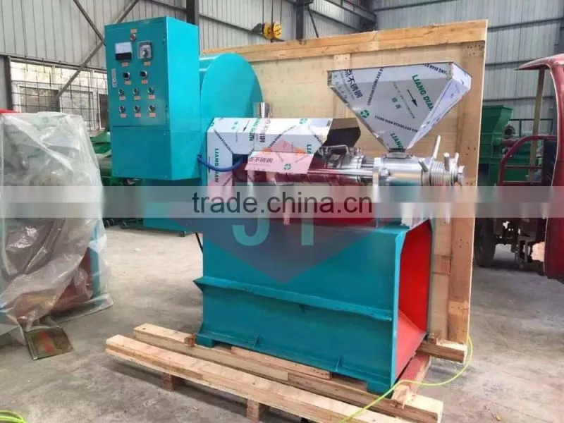 Factory Price screw expeller designed automatic small soybean peanut seasame castor seed oil press