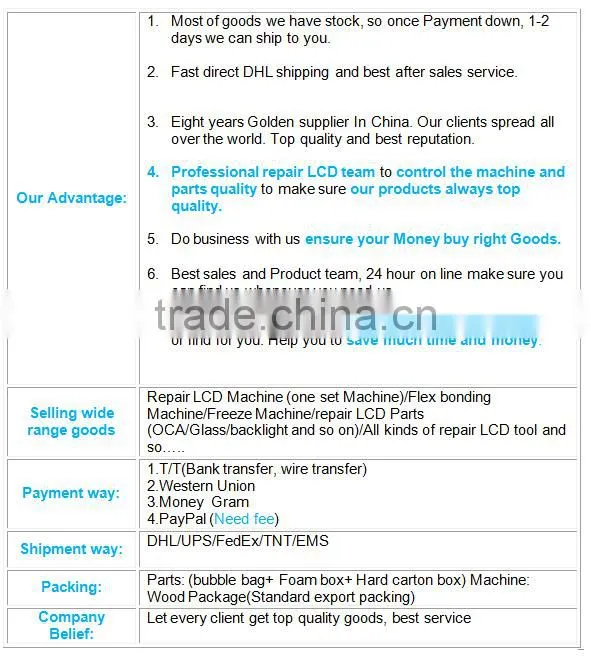 Mini Built-in Air Vacuum Manual LCD Touch Screen Aspirating Separator Machine for iPhone / for Samsung / for HTC