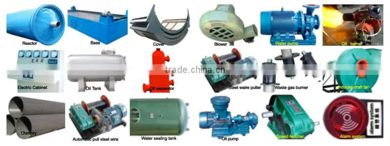Long-life maintaining scrap tyre recycling machine