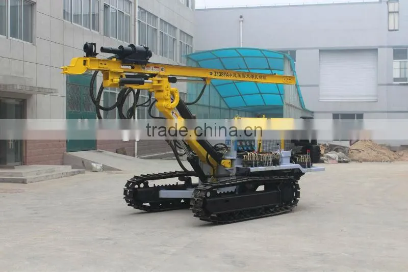 crawler rock blasting hydraulic DTH drilling rig