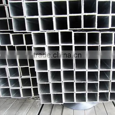 15x15x0.7mm pre galvanized square profile for construction