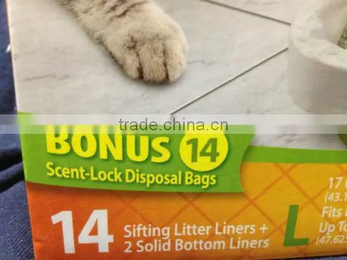 As Seen On TV Sift & Toss Mesh Litter Liners , Mesh Litter Liners
