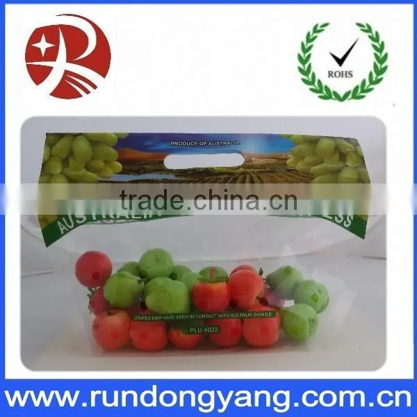 Slider Zipper Fruit Grape Bag