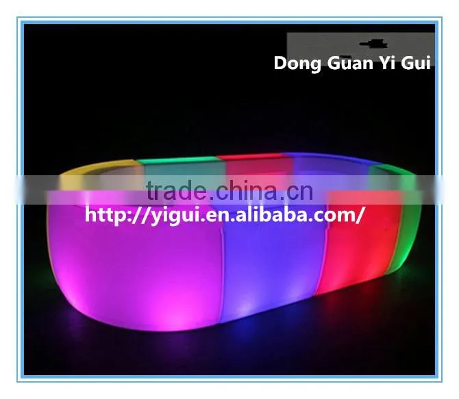 Wonderful Chair LED cube light,magic change color light small seat
