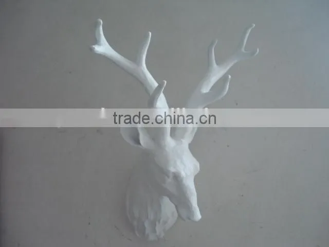 Resin Wall Animal Deer Head Sculpture