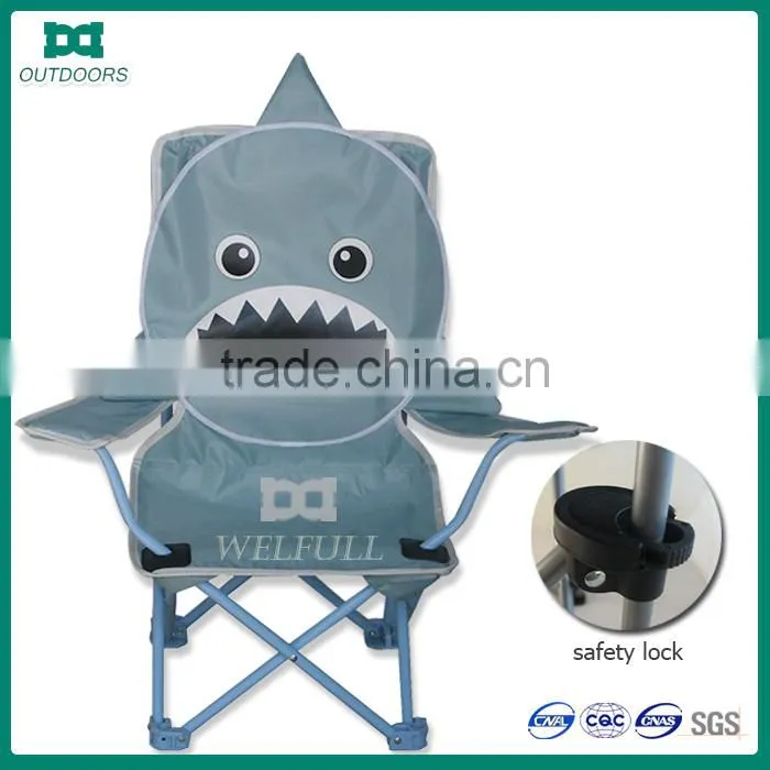 Relaxing lovely kids folding beach chair