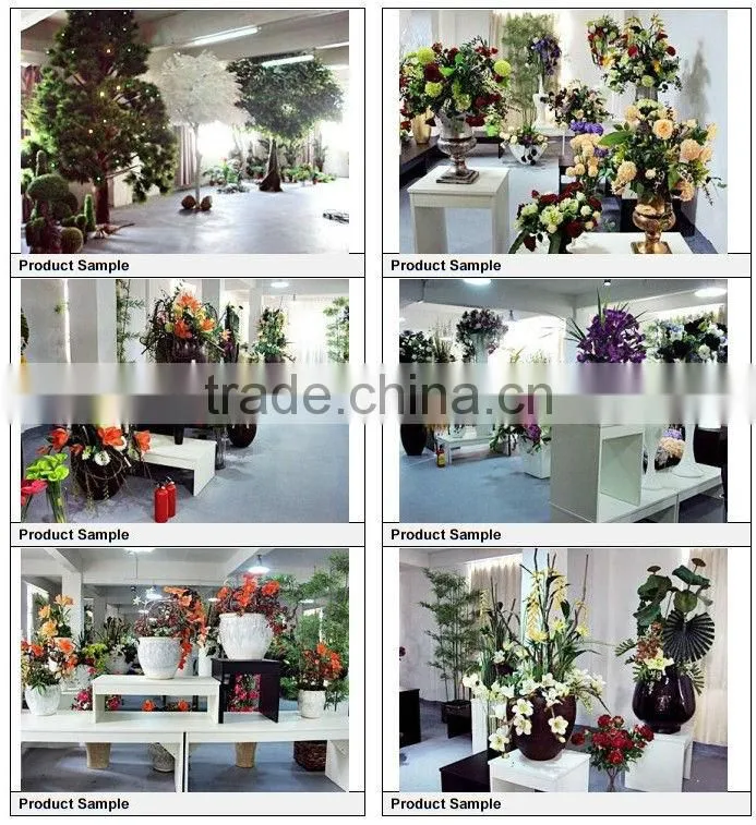 making flower silk rose artificial rose artificial royal blue rose flowers