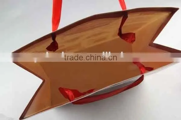 Foldable Gift Bag With Stamp Patterns/ Shopping Bag
