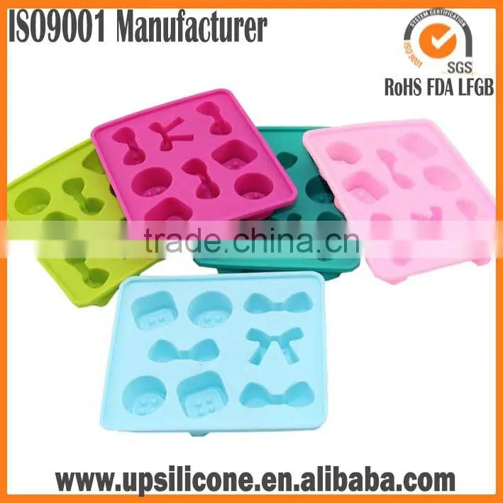Christmas gift custom silicone ice cube tray,lollipop mold chocolate, minecraft silicone ice mold,hard candy mold