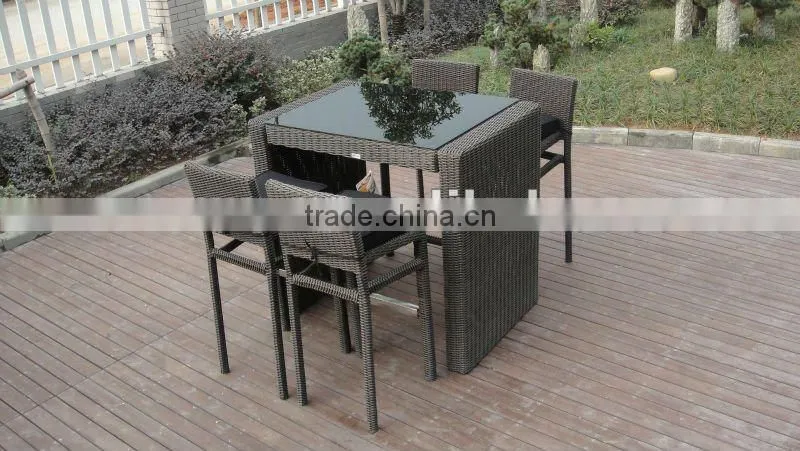 French bistro rattan chairs