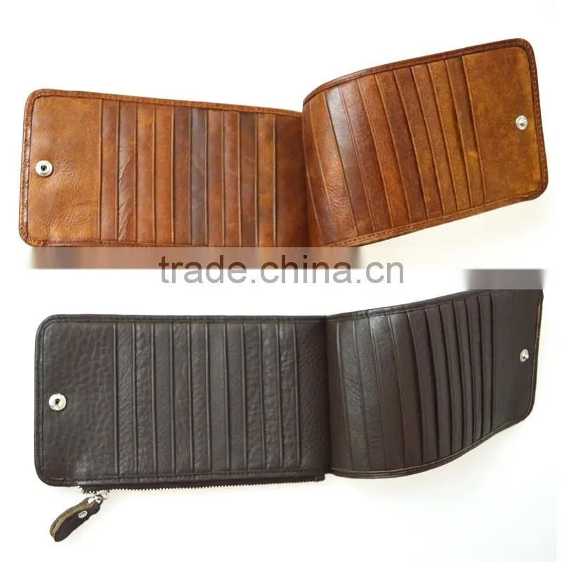 New product Pu Leather Wallet Credit Card Holder Money Clip