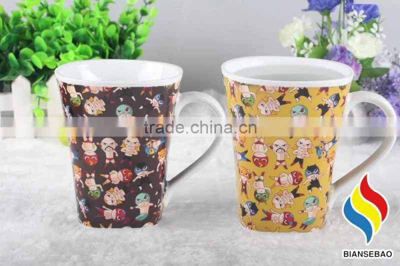 customized gift ceramic 11oz heat sensitive mug for sale