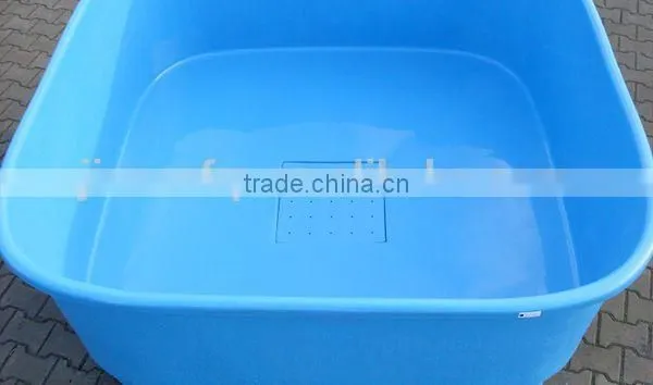 Fiberglass fish pond