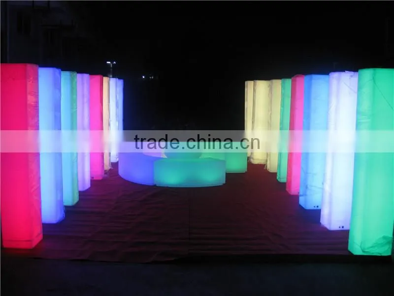 Led lamp/led garden light/led fashion show column