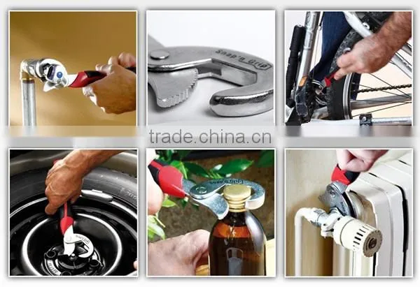 2016 hot sale 2 pieces of jumbo universal adjustable lug wrench set price