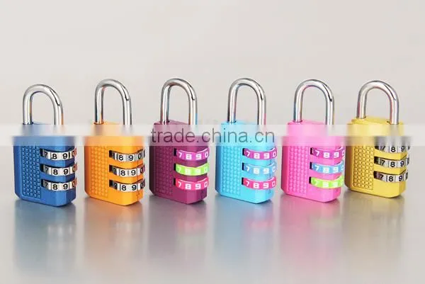 Decorative resettable combination digital padlock