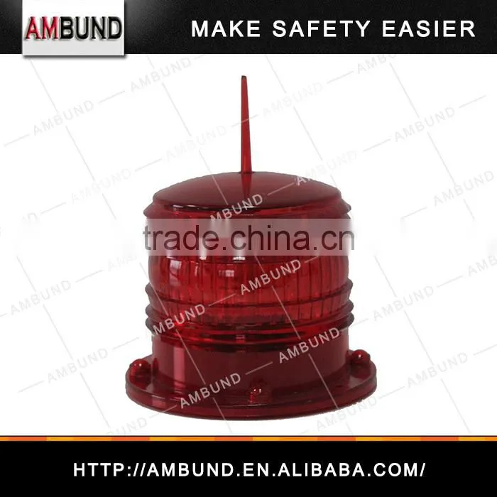 Water Proof IP68 Long Visibility Distance SU1500 LED Solar Warning Light