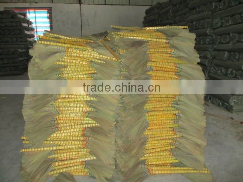 Natural Silver grass straw broom